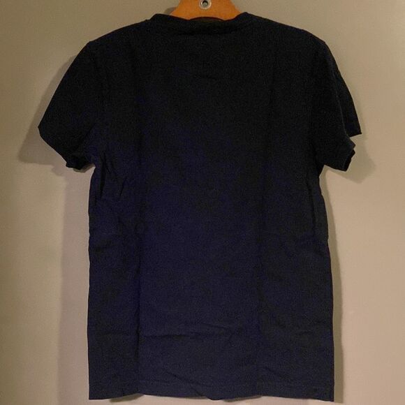 NYPD Navy and White Emblem Graphic Short Sleeve Tshirt Size Adult Small NWOT - Picture 2 of 6